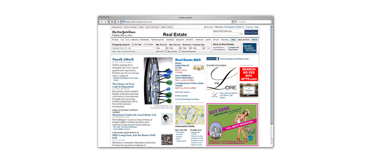 web banners