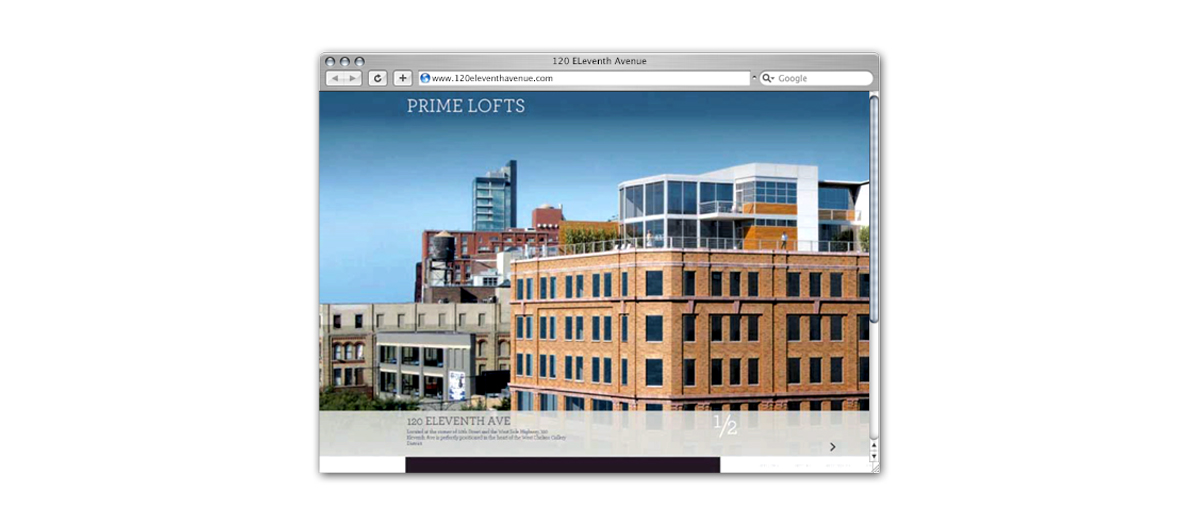 web design sample